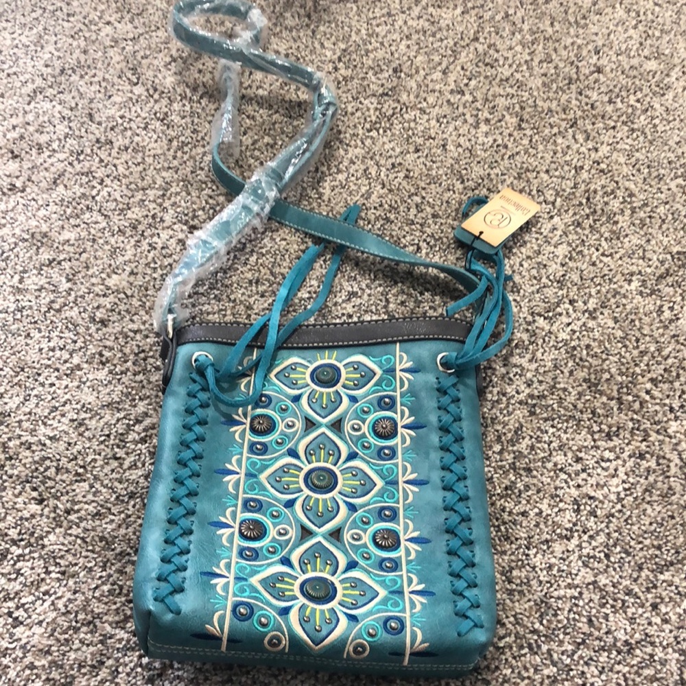 Over the shoulder purse